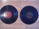 PAIR OF RARE HISTORIC 78 RECORDS   KU KLUX KLAN   SOLD FOR HISTORICAL PURPOSES