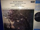 SXL 6426 *WIDEBAND* 1ST *ROSTROPOVICH /BRITTEN* SCHUBERT ARPEGGIONE /BRIDGE* NM