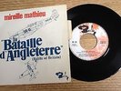 SP 45 trs promo le plus rare Mireille Mathieu La bataille d'Angleterre 1969 EXC
