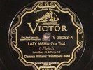 78 RPM -- Clarence Williams' Washboard Band, Victor 38063, E+  Jazz