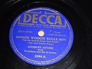 ANDREWS SISTERS BOOGIE WOOGIE BUGLE BOY 3598 DECCA 