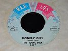 THE YOUNG FOLK lonely girl MAR-V-LUS 45 NORTHERN SOUL HEAR