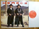 LP,  Johnny Cash & Waylon Jennings, Heroes, CBS 1986, Bestzustand, NM