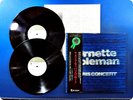 ORNETTE COLEMAN PARIS CONCERT PA7169 OBI 2LP DA1449
