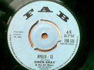 OWEN GRAY and the RUDIES apollo- 12 / UK FAB 120- 1969 ORIG REGGAE boss ska 45