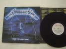 METALLICA - Ride the Lightning LP Roadrunner Records 1984 RR 9848