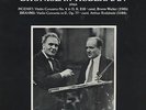 Huberman Mozart Walter Brahms Rodzinski Live 1944-45 NEAR MINT Discocorp RR-551