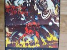 Iron Maiden - Rare Patch BIG SIZE - Original 1980s - Number Of The Beast Glitter