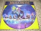 MEGADETH Rust in Peace ORIGINAL Picture Disc Vinyl 1990 Capitol *NOT reissue*