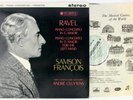 SAX 2394 Columbia UK Blue/Silver   Ravel Piano Concerto SAMSON FRANCOIS Cluytens