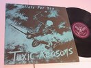 Toxic Reasons - Bullets for You - Alternative Tentacles  UK  Vinyl / Cover: vg