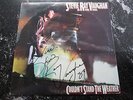 Stevie Ray Vaughan, Couldn't Stand the Weather LP, signed, autographed jacket