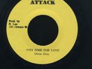 1582 OWEN GRAY-IT'S TIME FOR LOVE-BOBBY ELLIS-VAL BENNET-ATTACK-REGGAE 45 7
