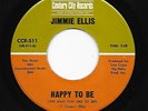 Northern Soul 45 JIMMIE ELLIS Happy To Be/Looking Through The Eyes Of Love HEAR