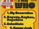 THE WHO - DIE GROSSEN VIER -  GERMAN PS 7