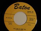 JIMMY RICKS 45 on Baton, VG+++ & VG+++
