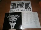 VENOM Black Metal LP w/ POSTER and INSERT NEAT 1005