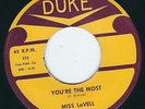 TX Northern soul popcorn Miss LaVell DUKE 322 Stolen love / You're the most MP3