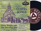 MARIE KNIGHT Gospel Songs Vol. 1 UK EP PS 1957 Decca Sam Price