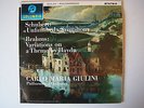 SAX 2424 SCHUBERT Unfinished Symphony BRAHMS Carlo Maria Giulini EX/EX JVC471 BS