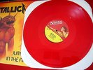 METALLICA JUMP IN THE FIRE RED COLOR VINYL NM