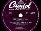 CLASSIC 1955 UK #1 TENNESSEE ERNIE FORD 78 