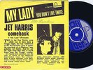 JET HARRIS My Lady b/w You Don't Live Twice Danish 45PS 1967 Shadows