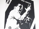 Vintage Ian Dury & The Blockheads Sweet Gene Vincent Stiff Records Poster 1977