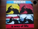 LP SUICIDE A WAY OF LIFE WAX TRAX 1989 PROMO ALAN VEGA REV ART PUNK THE CARS