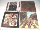 4 Great THE BEATLES Record Albums Hey Jude, Abbey Road, Let It Be, Love Songs