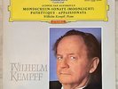 BEETHOVEN “Pathetique Moonlight” KEMPFF LP red stereo tulips DGG   NM