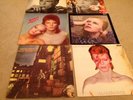 DAVID BOWIE 6 LP RECORDS. HUNKY DORY, PIN UPS, ALADDIN SANE, ZIGGY STARDUST, ETC