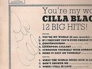 CILLA BLACK You're My World SIGNED/AUTOGRAPHED LP UK 1970 Pop MERSEYBEAT