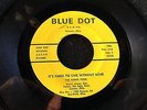 Ohio Teen 45  Kings Four  Blue Dot  Rare  HEAR **