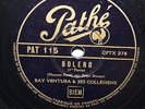 78 TOURS / RAY VENTURA ET SES COLLEGIENS / BOLERO de Ravel / PATHE  PAT 115