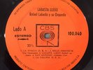 *NO COVER* Panama Guaguanco LP RAFAEL LABASTA Labasta Llego CBS Hear *DISC ONLY*
