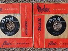 TWO RARE 45 RPM RECORDS; RPM RECORDS 