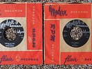 TWO RARE 45 RPM RECORDS; MODERN RECORDS 