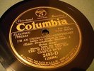 JAZZ CALIFORNIA RAMBLERS I'm AnUnemployed Sweetheart/It's The Girl COLUMBIA 2493