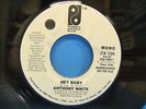 Anthony White Hey Baby Mono / Stereo 1975 Promo VG++ 45 Philadelphia ZS8 3566