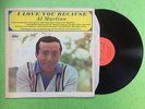 Al Martino - I Love You Because - SIGNED COPY - Capitol SY-4590 VG-