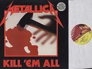[2 X 12''] Metallica ,Kill 'Em All (Music For Nations) {EX} MFN 7 DM FOC