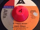 RARE Modern Northern Soul 45 GREG PERRY It Takes Heart ALFA US OG EX