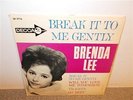 Brenda Lee . Break It To Me Gently / So Deep .  EP-2716 . Decca