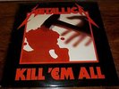 KILL 'EM ALL // METALLICA 1983 MEGAFORCE LP MRI-069--W/LYRIC/PHOTO SLEEVE