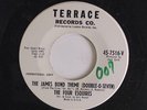 FOUR ESQUIRES: The James Bond Theme / Summer Vacation 45 (dj, wol) rare Vocalis