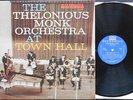 THELONIOUS MONK ORCHESTRA AT TOWN HALL LP US 1959 RIVERSIDE DEEP GROOVE