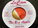 Rare Texas Private Soul Psych Funk Monster 45 Uncle Sam The Big Apple NM HEAR