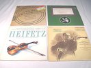 4 Nr Mnt JASCHA HEIFETZ Classical VIOLIN LP Record Albums 1961 RCA Red Seal