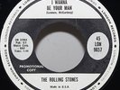 Rolling Stones 45 Not Fade Away b/w I Wanna Be Your Man London Promo Beatles